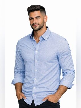 slim fit dress slacks Slim-Fit White Dress Shirt